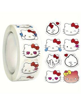 Hello Kitty Stickers Sanrio 500 Love Emoji School Kids Emo Scene Fun laptop Cute